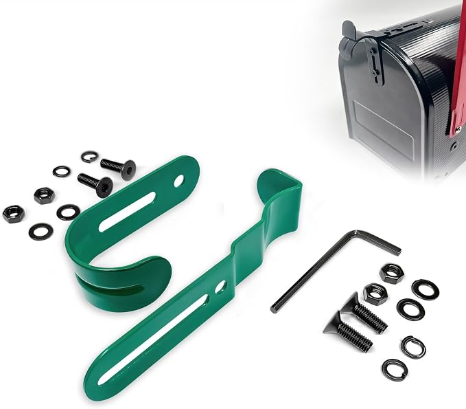 Thickened Mailbox Latch and Handle Kit, Mailbox Latch Replacement Kit, Secure by Unknown