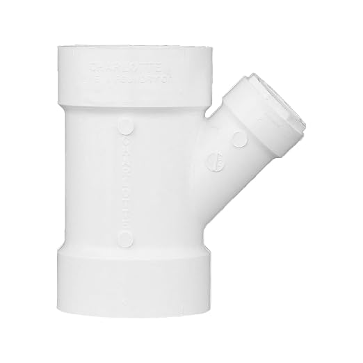 CHARLOTTE PIPE 4 x 4 x 1 1/2 DWV WYE REDUCING DWV - Image 4