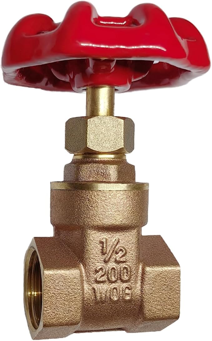 NPT 1/2” Brass Gate Valve DN15 | Rotary Globe Valve by Unknown