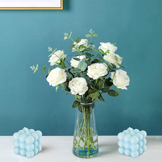 Blue Bubble Candle 2PCS - Image 3