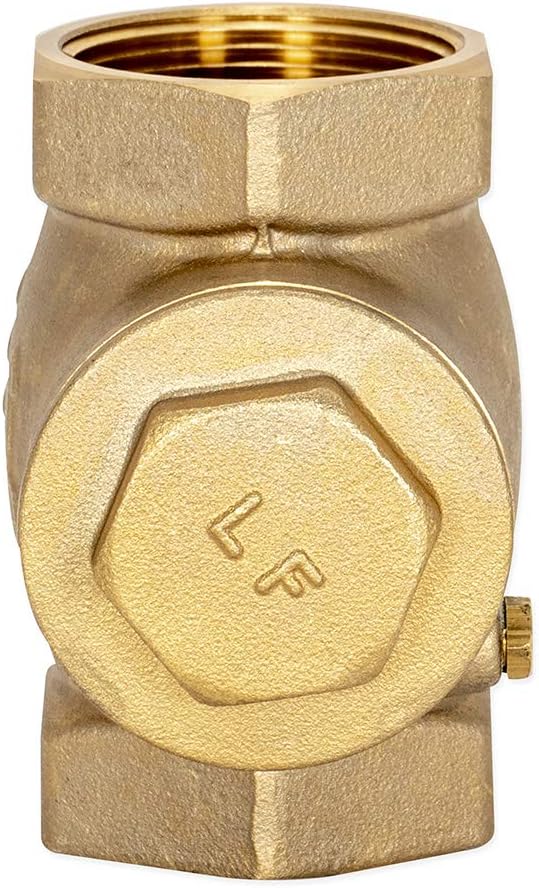 Eastman Brass Swing Check Valve, 1-1/2 Inch IPS, Brass Plumbing Fitting - Image 3