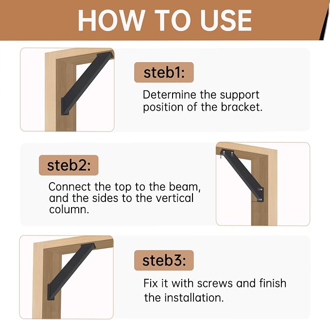 4 Pcs 45 Degree Angle Support Bracket - Image 4