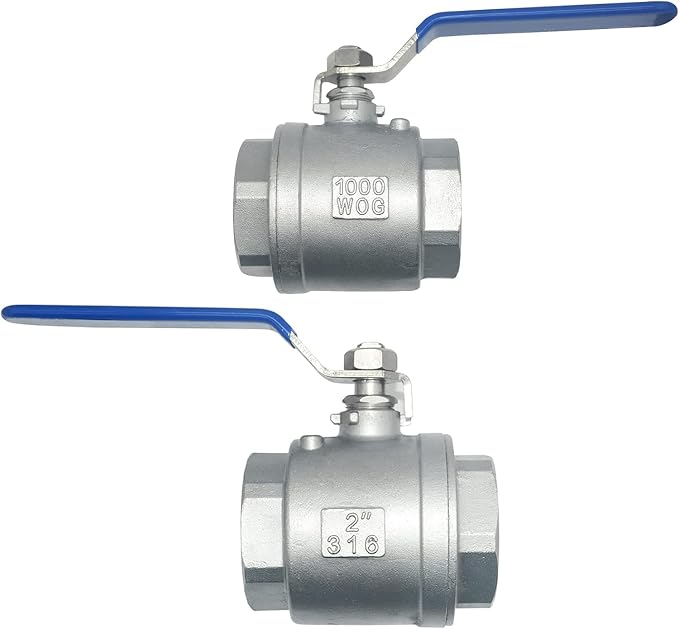 316 Stainless Steel 1/8"~3" Full Port Ball Valve - Image 4