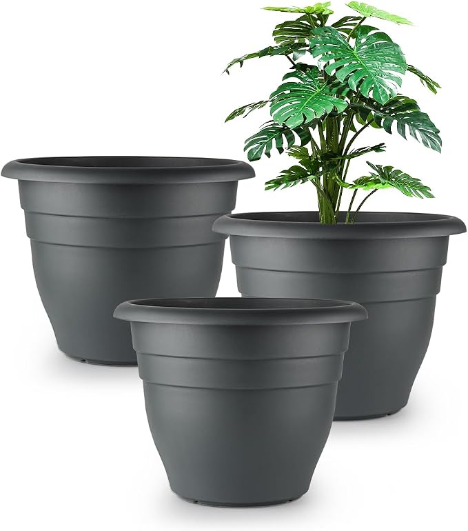 RooTrimmer 12 Inch Plant Pots, Large Planters by RooTrimmer