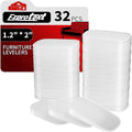 Ezprotekt 32 Pcs Clear Silicone Furniture Leveling Shims Anti Wobble Pads | by VisittheEzprotekt