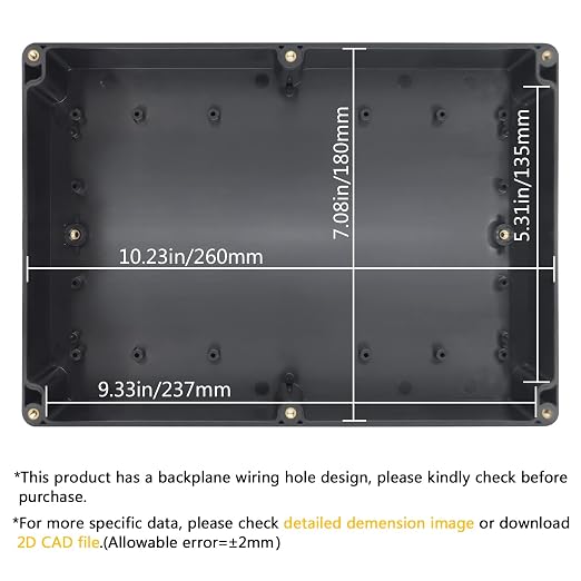 Electrical Box ABS Plastic Project Box IP65 Waterproof Junction Box Project - Image 3