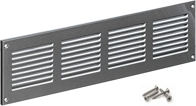 Steinberg14 Stainless Steel Vent Cover 14x2 by Steinberg14