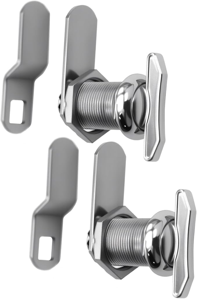 WOOCH 1" Thumb Operated Offset Cam Lock, RV Compartment Latch, Non-Locking - Image 6