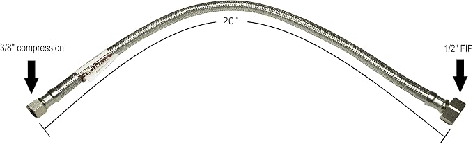 Complete Faucet Shut-Off Kit, 1/2" NOM x 3/8" OD, 2 Pack - Image 5