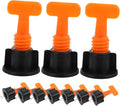 50 Sets Tile Leveler Tile Spacer Flooring Spacers Floor Leveling Tools Leveling by DOITOOL