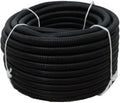 Flexible Polyethylene HDPE Non-Split Corrugated Wire Loom Tubing by HydroMaxx