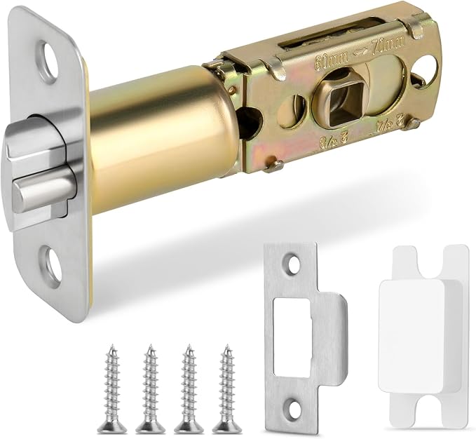 Adjustable Dead Latch 2-3/8'' or 2-3/4'' by Gaurqiah