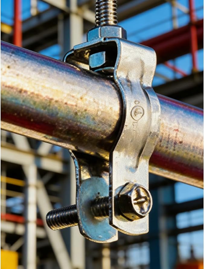 Conduit Hanger & Conduit Clamp, 1/2" Zinc Plated Steel - Image 4