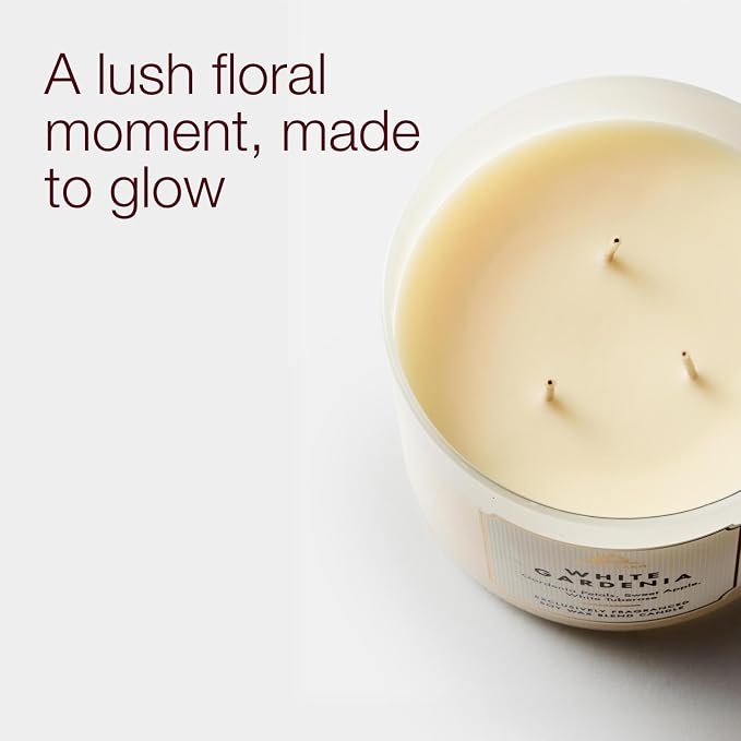 Bath & Body Works White Gardenia 3-Wick Candle - Image 2