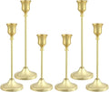 Candlestick Holders 6PCS, Metal Taper Candle Holder, Candle Holder by Tunyet