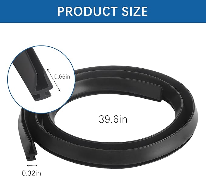 Storm Door Sweep Replacement for Larson & Pella Storm Door Expander Sweep | 2 - Image 2