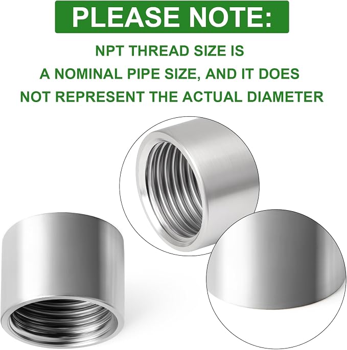 1PCS 304 Stainless Steel Cast Pipe Fitting - Image 4