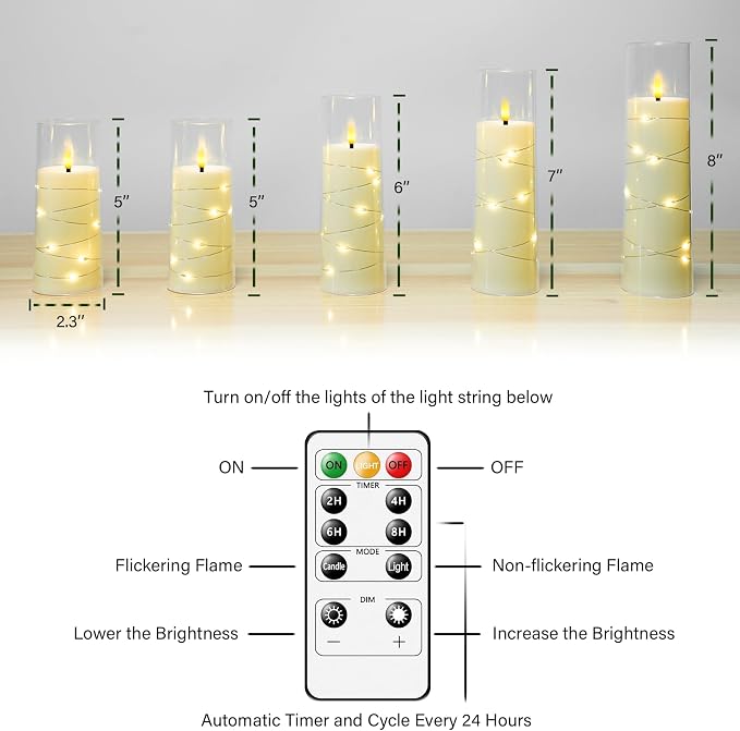 kakoya Flameless LED Candles - Image 4