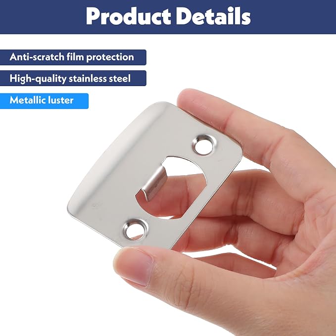 2PCS Universal Door Strike Plate - Image 6