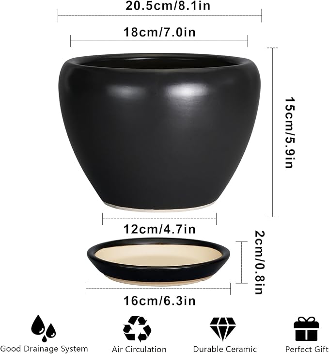 Ceramicfor Ceramic Planter Pot - Image 3