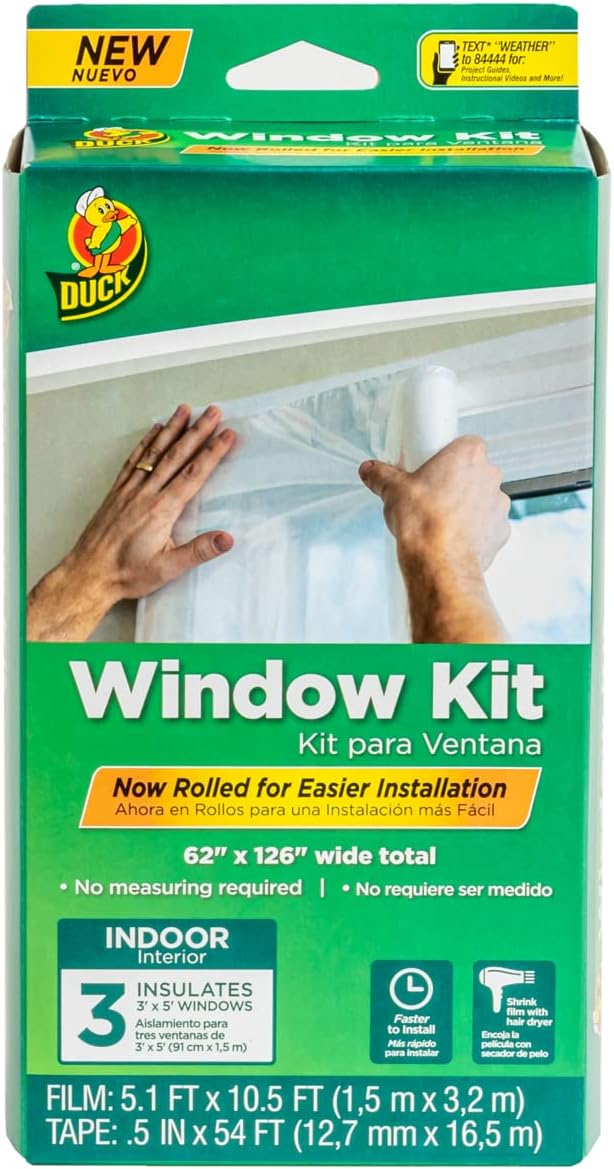 Duck Brand Rolled Window Insulation Kit by DuckBrand
