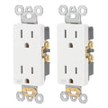 Wengart 15A Decorator Outlet, 15 Amp 125V Duplex Receptacle, Weather Resistant by Wengart