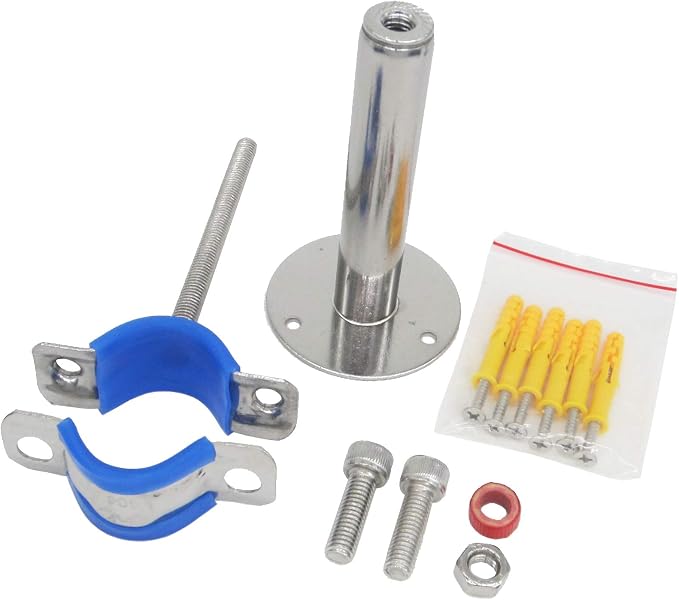 Stainless Steel Adjustable Pipe Clamp Bracket - Image 4