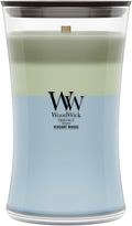 Woodwick Verdant Woods Large Hourglass Trilogy Candle by Unknown