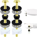 Universal 3 Inches Toilet Seat Screws 2PCS Solid Brass Toilet Seat Bolts by Greatcomfortathome