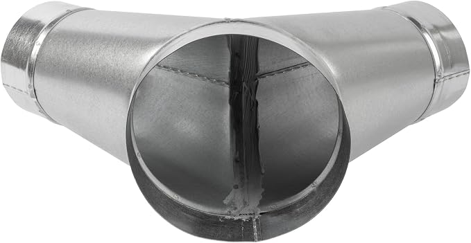 6" Inch to 4" inch Branches Y-Shape Ducting Splitter - Image 8