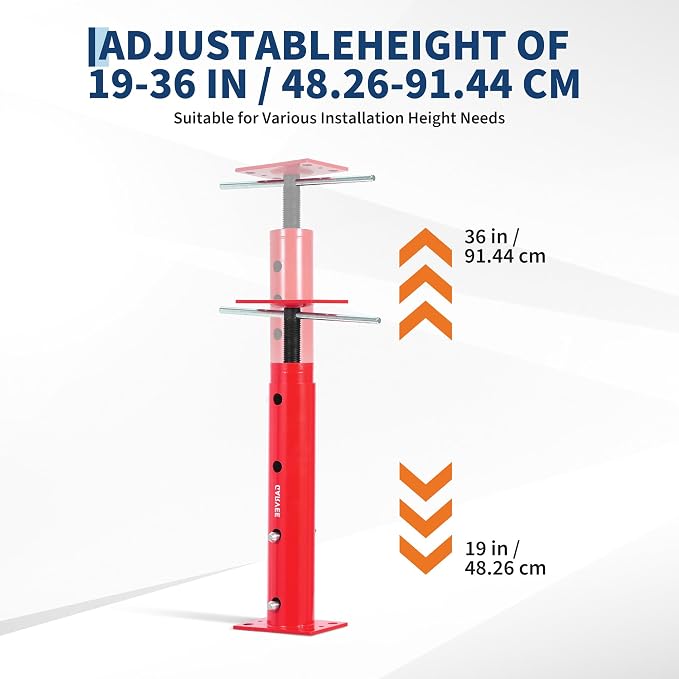 19"-36"Jack Post Adjustable House Jacks - Image 3