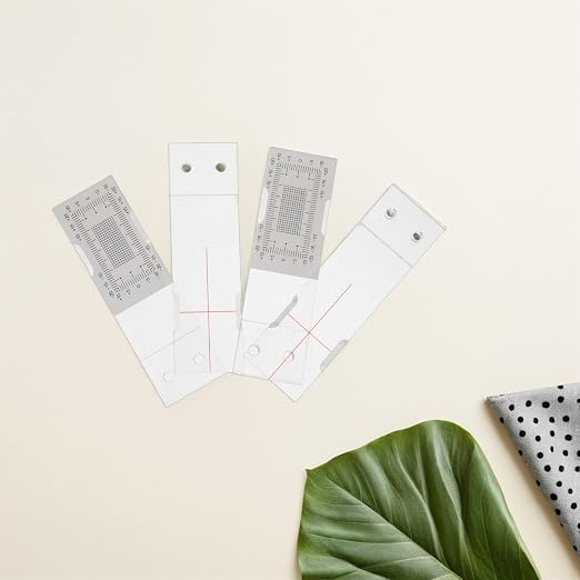 BESPORTBLE 2pcs Acrylic Crack Gauge Ruler - Image 6