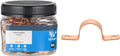30-Pack Niikappu Copper Pipe Strap Clamp 3/4", Two-Hole | LF U Bracket Copper by Unknown