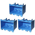 3 Gang Old Work Box, Plastic Junction by XGGYA