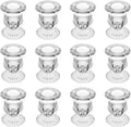 Glass Taper Candle Holder Set of 12 by BTGLLAS