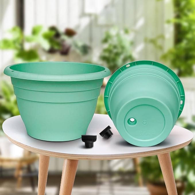 RooTrimmer 5 Pack 10 Inch Plant Pots - Image 3