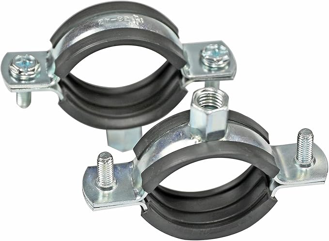 AKIHISA 10 Pack Split Ring Pipe Hanger Heavy Duty Adjustable Pipe Bracket Clamp - Image 6