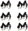 6pair of 1/8 Inch Adjustable Heavy Duty Rope Hangers by WeedSalute