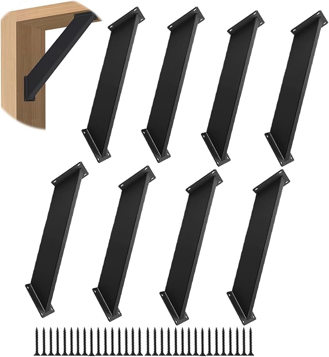 8 Pcs 45 Degree Angle Support Bracket by Nrspp