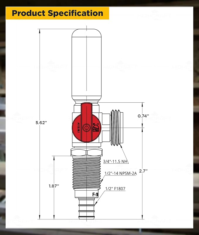 Highcraft 540QI Washing Machine Replacement Valve - Image 2
