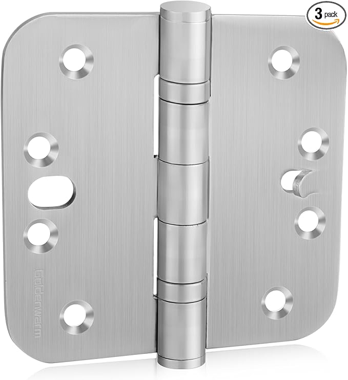 goldenwarm 3 Pack Ball Bearing Security Door Hinges by goldenwarm