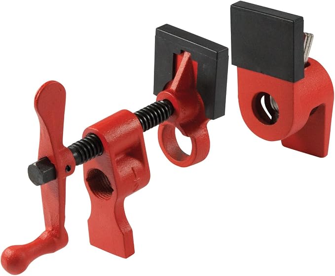 BESSEY PC12-2, 1/2 In. Traditional Style Pipe Clamps by BesseyTools