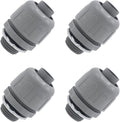 4-Pack 1/2 Inch NPT Liquid Tight PVC Conduit Connector Fittings | straight 180 by Joyangy