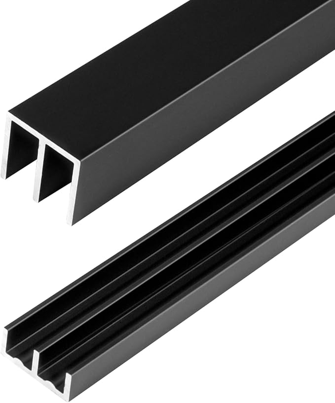 Raytano 48" Metal Sliding Door Track Set by Raytano