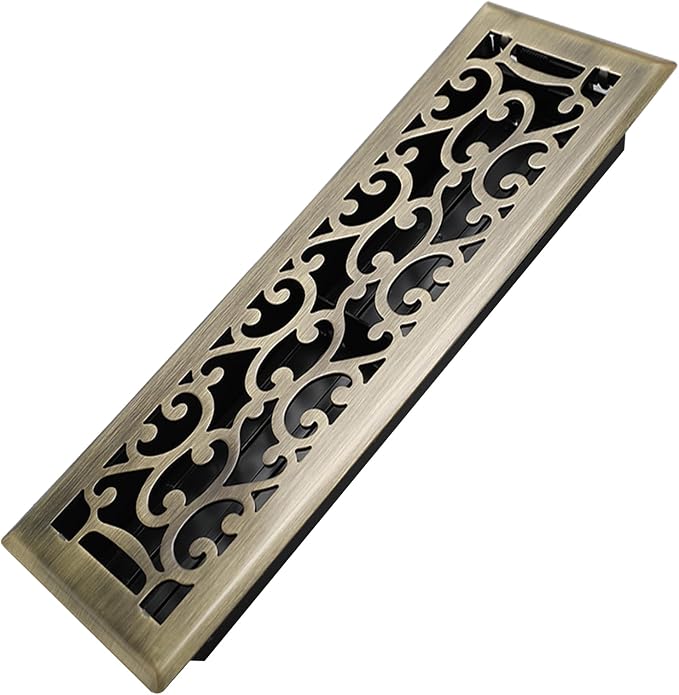 Howeall 4x14 Inches Heavy Duty Walkable Floor Register by Howeall