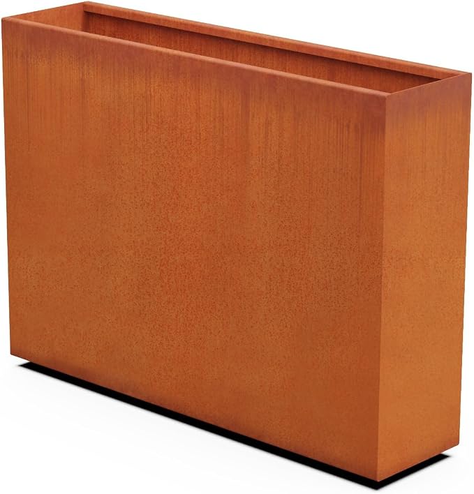 Large Rectangular Planters for Outdoor Plants by Plantercraft