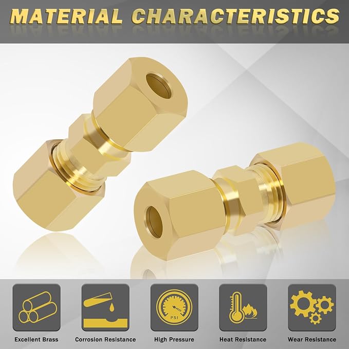 Brass Compression Tube Fitting - Image 4