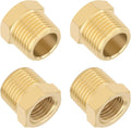 KOOTANS 4pcs Heavy Duty 3/8 NPT Male Thread to 1/4 NPT Female Thread Brass by KOOTANS