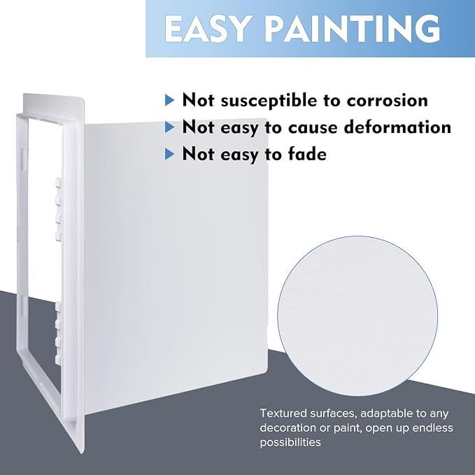 Access Plumbing Panel for Drywall Ceiling, 18x18 in Plastic Access Door - Image 4