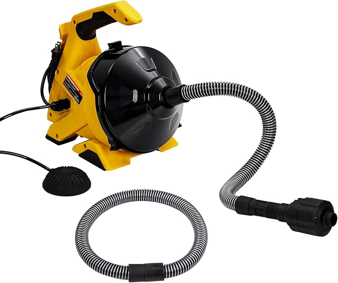 30Ft Electric Drain Cleaner Machine by Unknown
